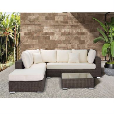 Juego de Living Seccional de terraza New Hampshire 6 Personas