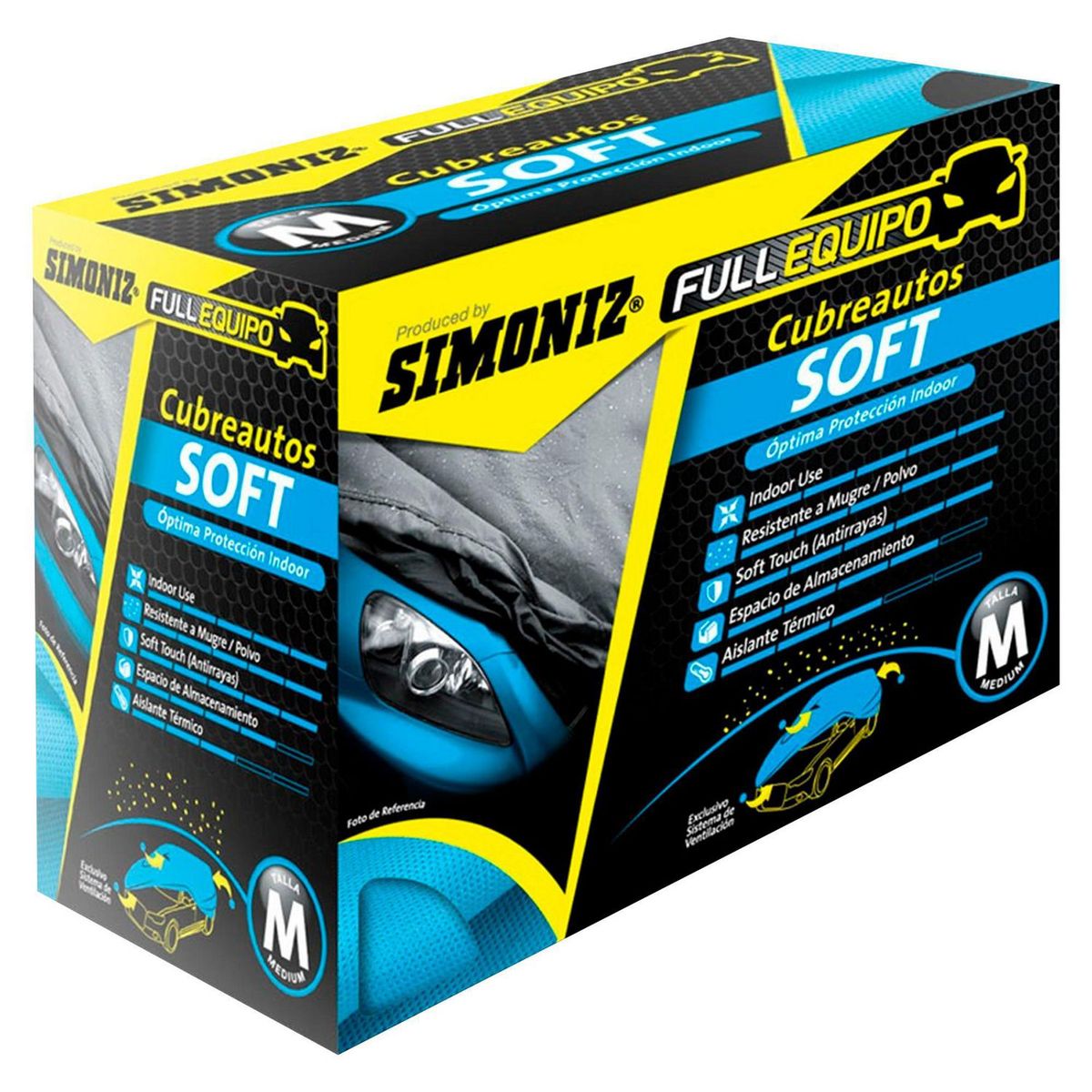 SIMONIZ - Cobertor Funda Para Auto Simoniz Talla M