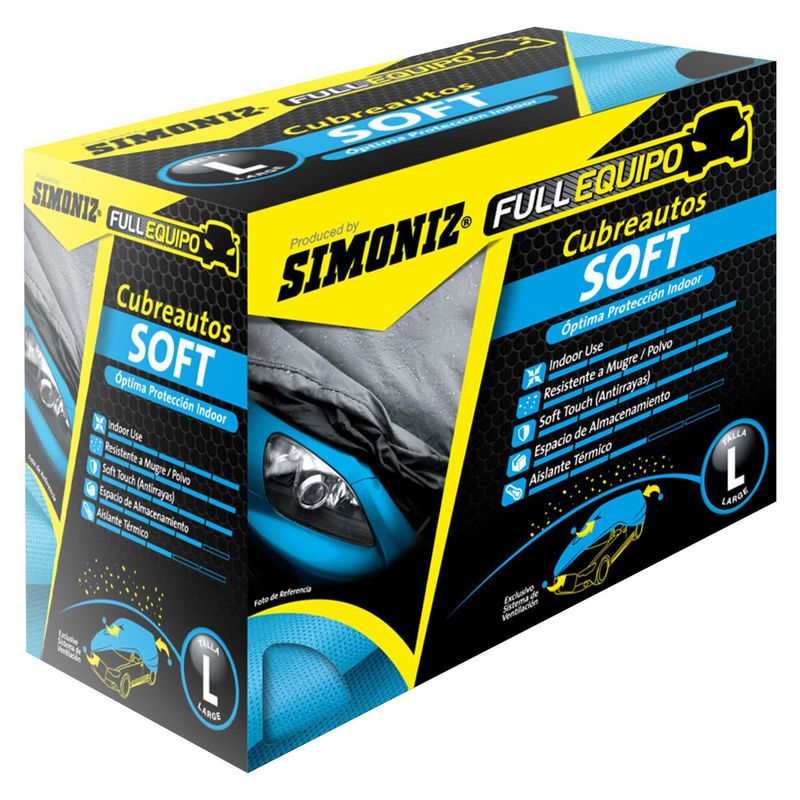 SIMONIZ - Cobertor Funda Para Auto Simoniz Talla L