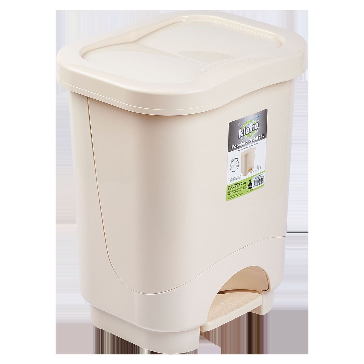 REYPLAST - Basurero de Plástico Reyplast Beige 24L