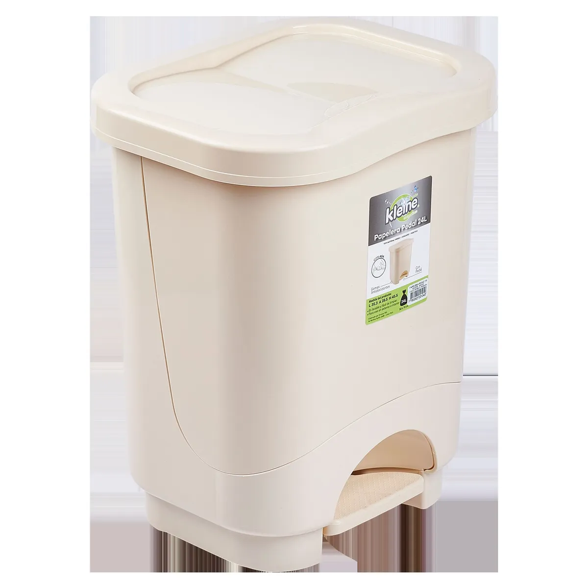 REYPLAST - Basurero de Plástico Reyplast Beige 24L