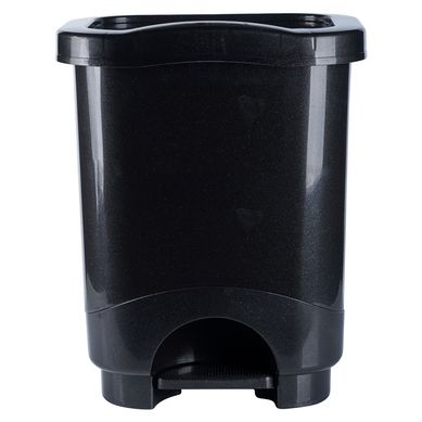 Papelera con Pedal 24L Negro
