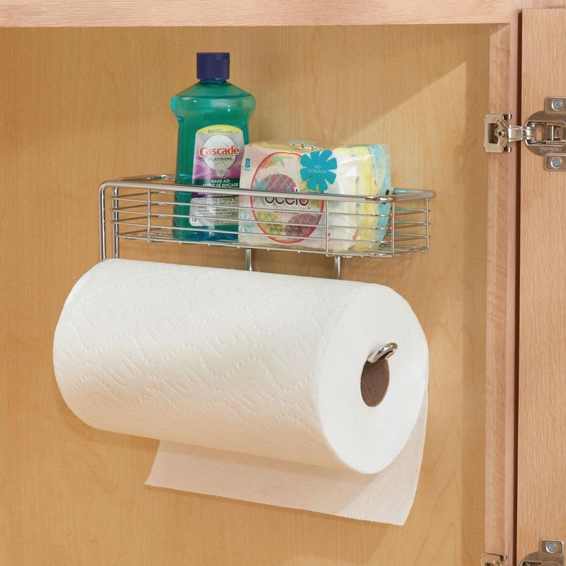 INTERDESIGN - Organizador de Cocina de Pared  Cromado