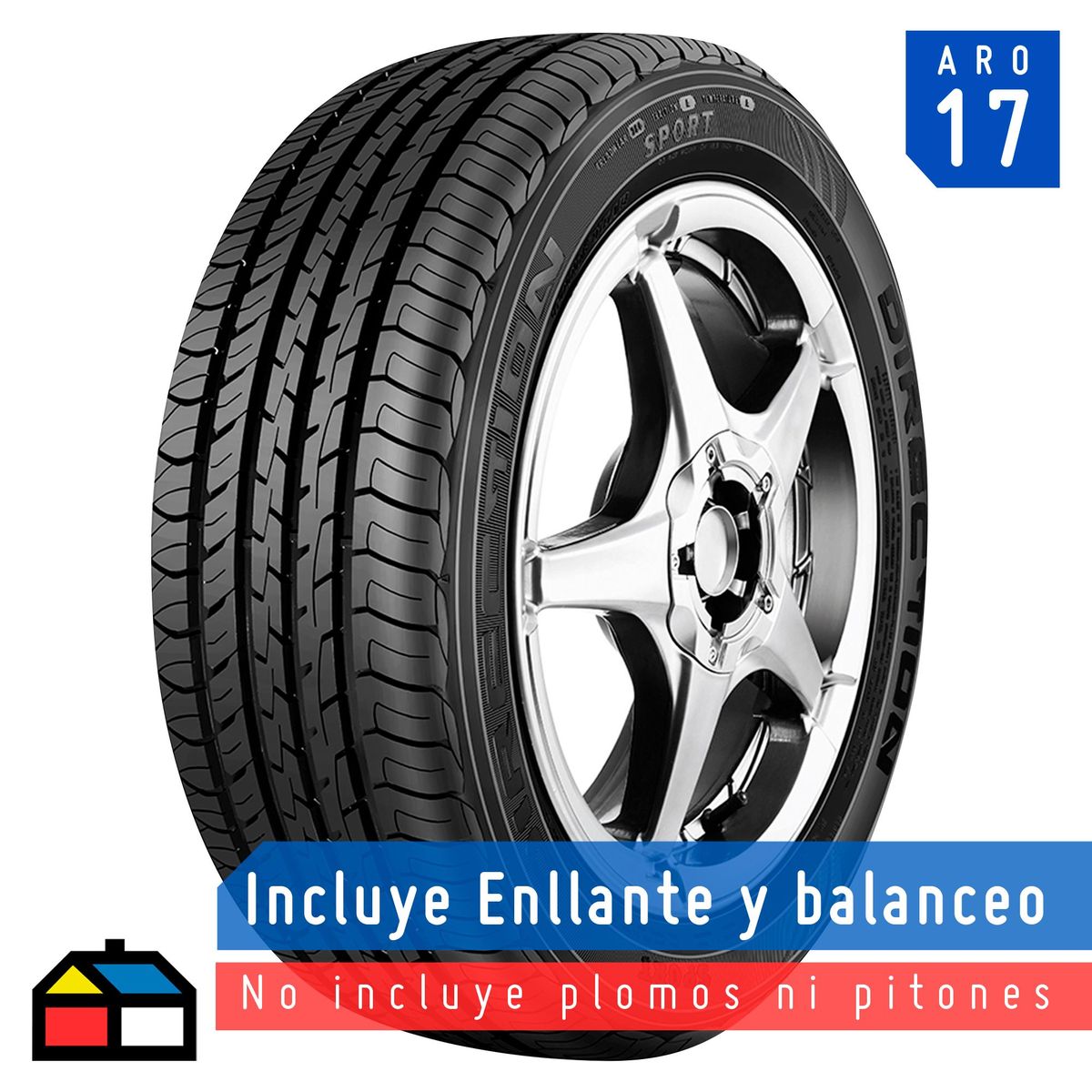 GOODYEAR - Llanta Goodyear Direction Sport 225/45 R17 91V