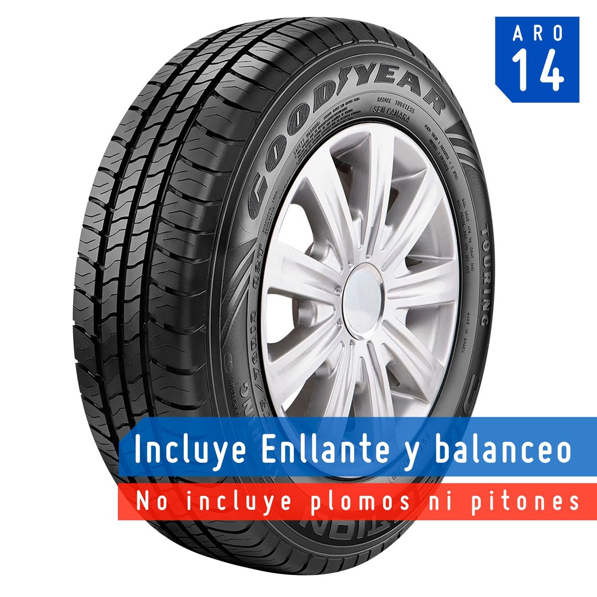 GOODYEAR - Llanta Goodyear Direction Touring 175/70 R14 88T