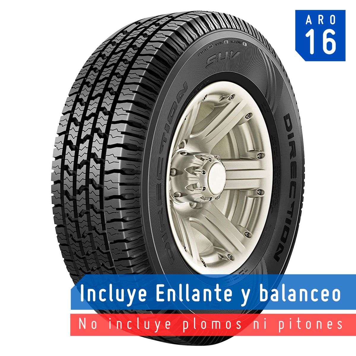 GOODYEAR - Llanta Goodyear Direction SUV 265/70 R16 112H