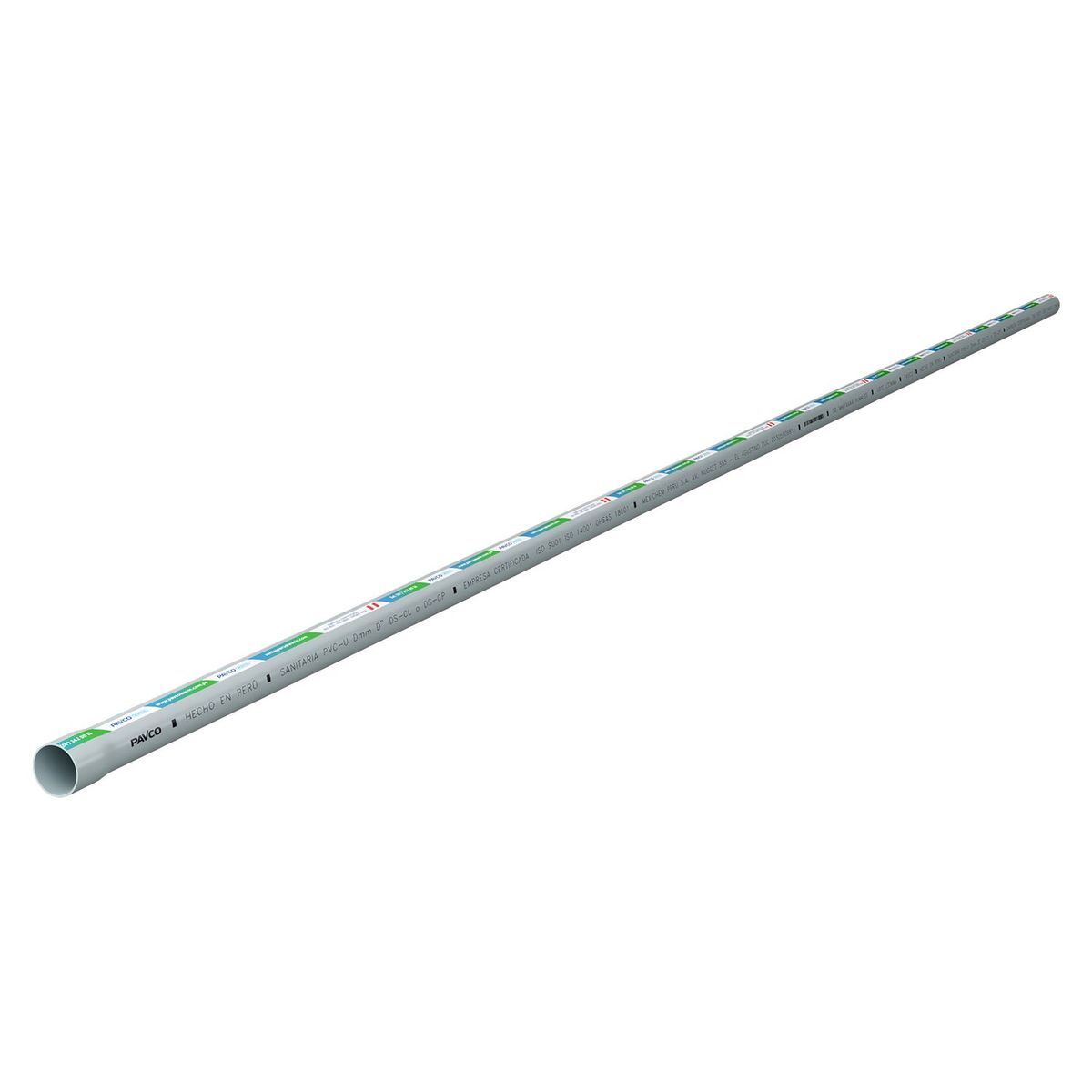 PAVCO - Tubo Desagüe PVC 1 1/2" 3m Liviano Pavco