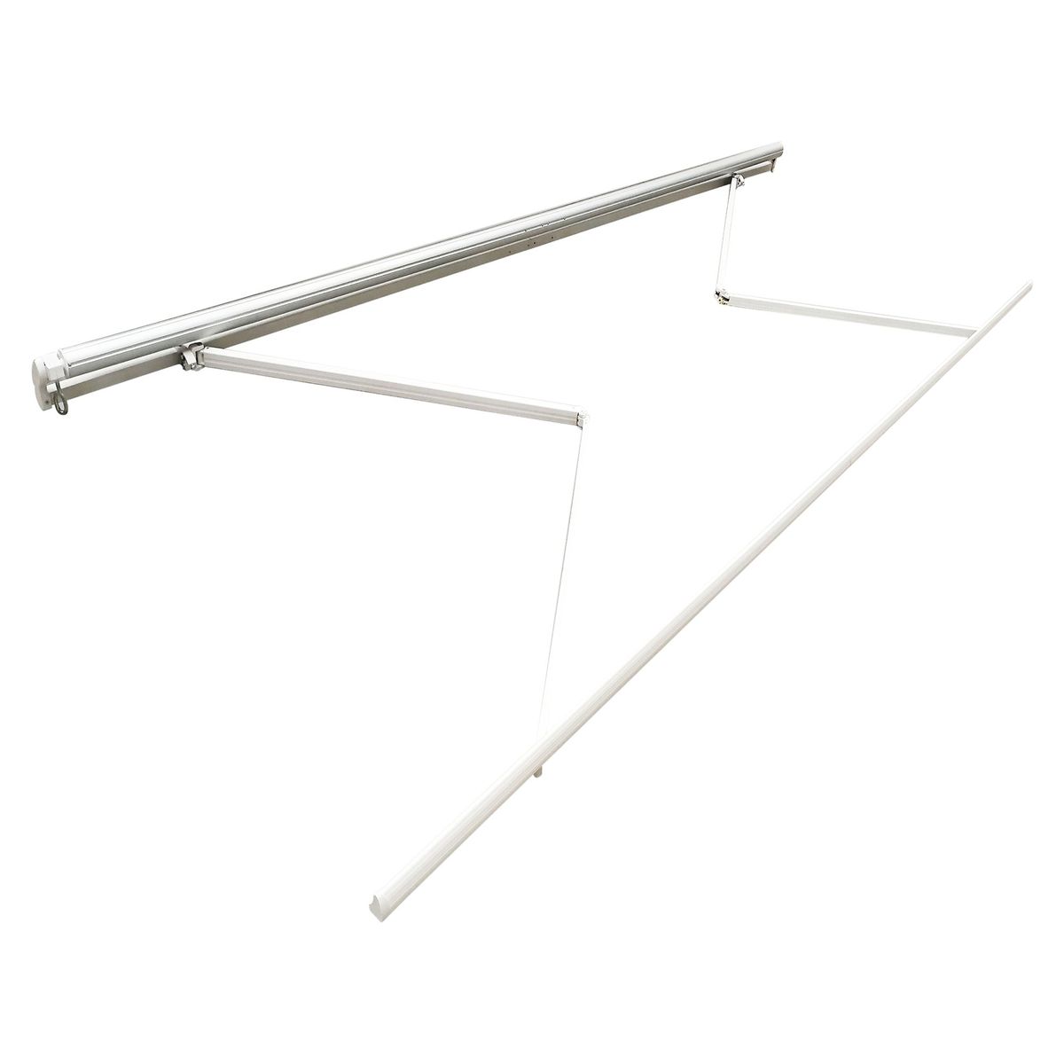 HOLZTEK - Tela Toldo Retráctil 3.95 x 2.5m Marrón