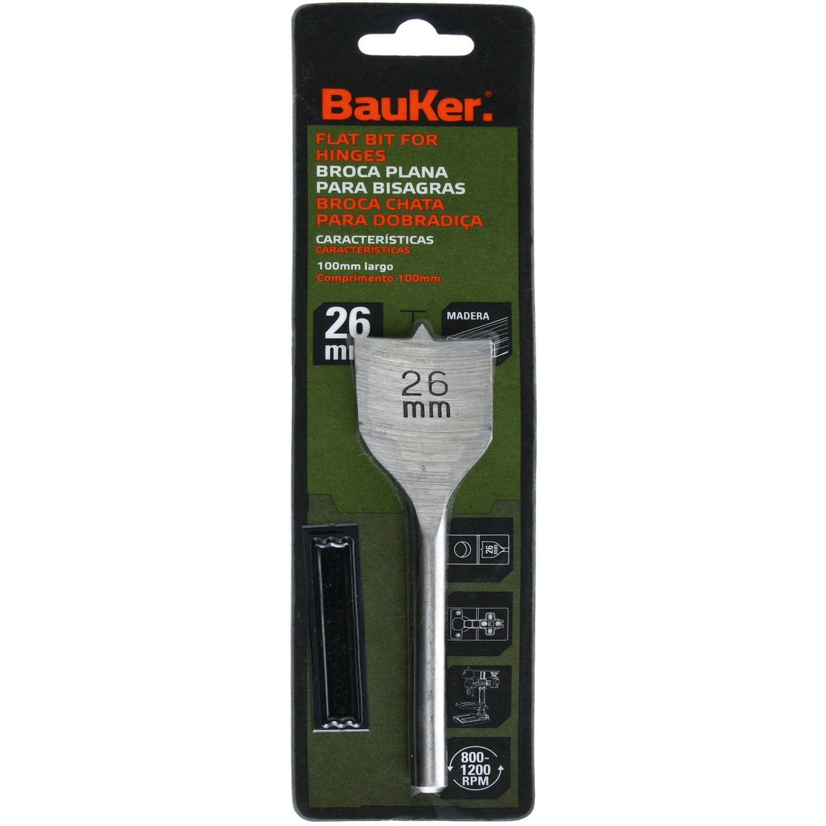 BAUKER - Broca Chata 26mm Bauker