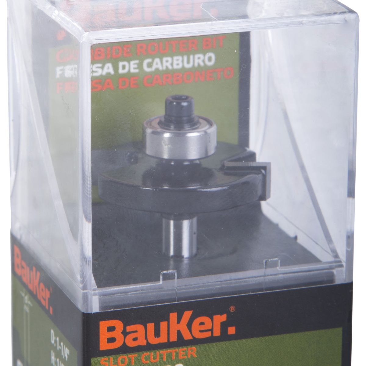 BAUKER - Fresa Ranurada 1 1/4'' x 1/4'' Bauker