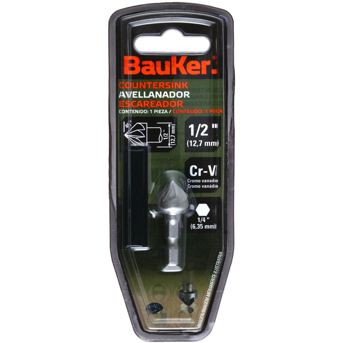BAUKER - Avellanador 12.7mm