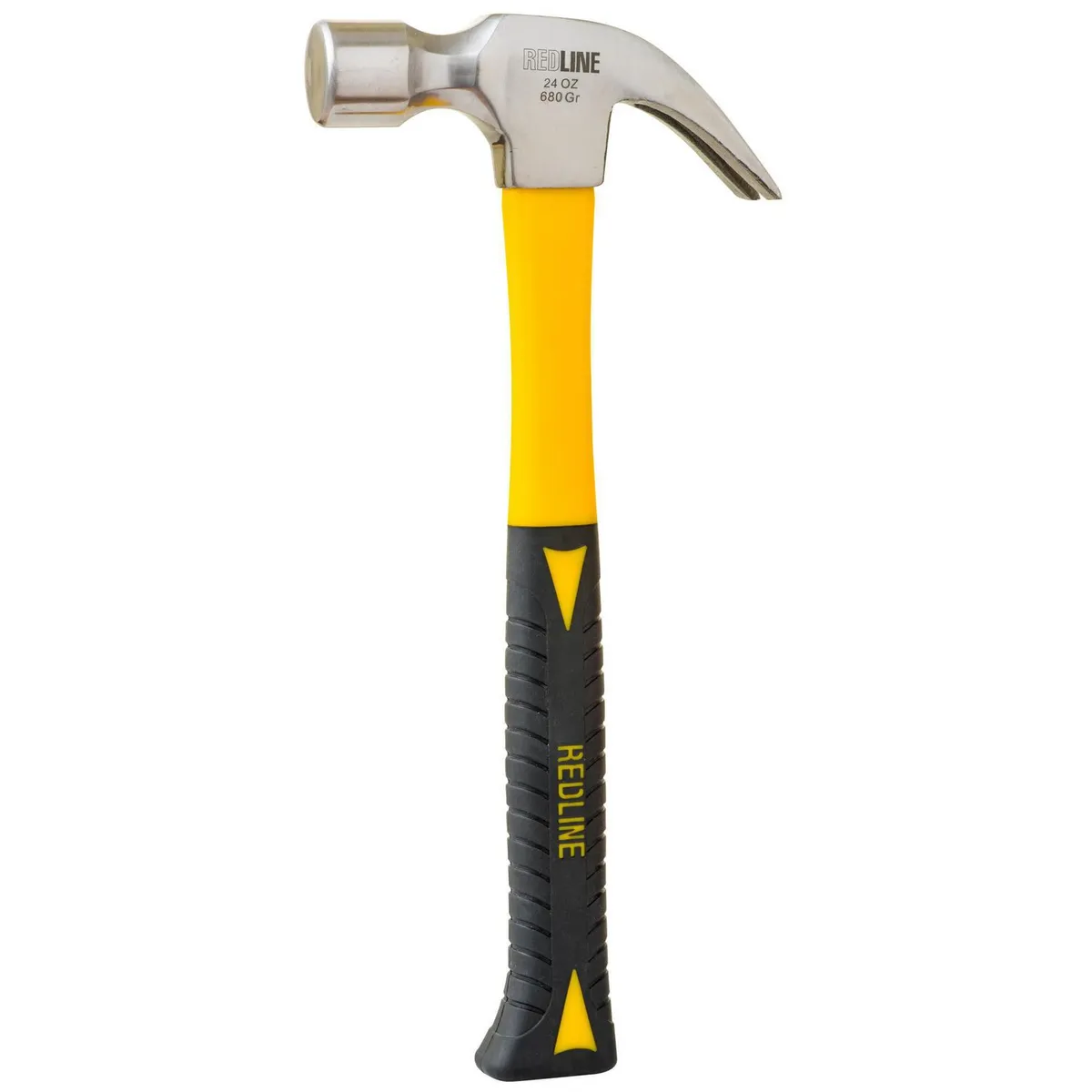 REDLINE - Martillo 24Oz con Mango de Fibra de Vidrio Redline
