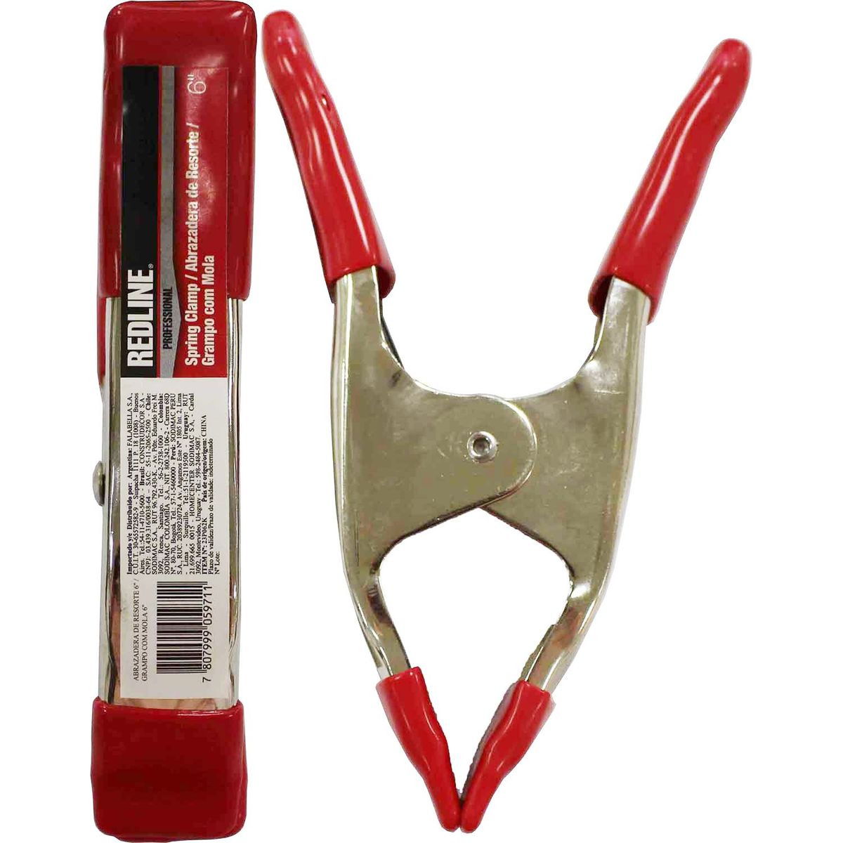 REDLINE - Mordaza Acero 6PG Redline