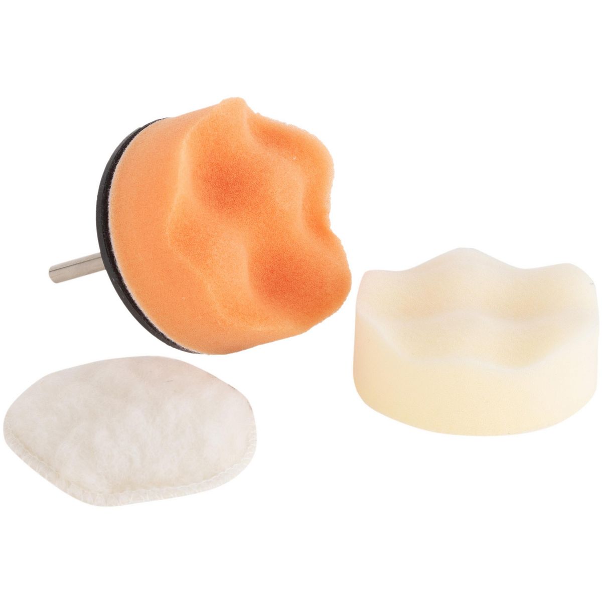 BAUKER - Set Pulido 3'' 4 Piezas