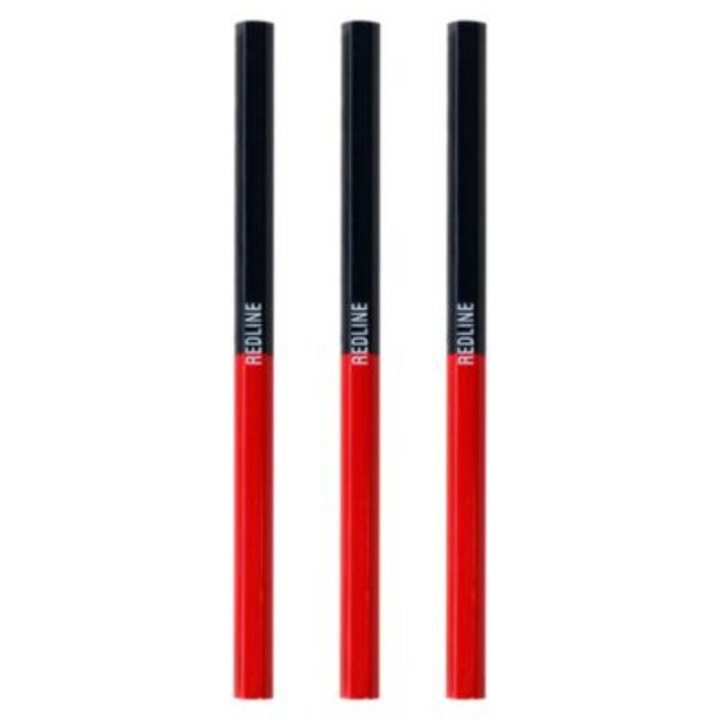 REDLINE - Set Lapices Cerpinteros Bicolor 3Pzs Redline
