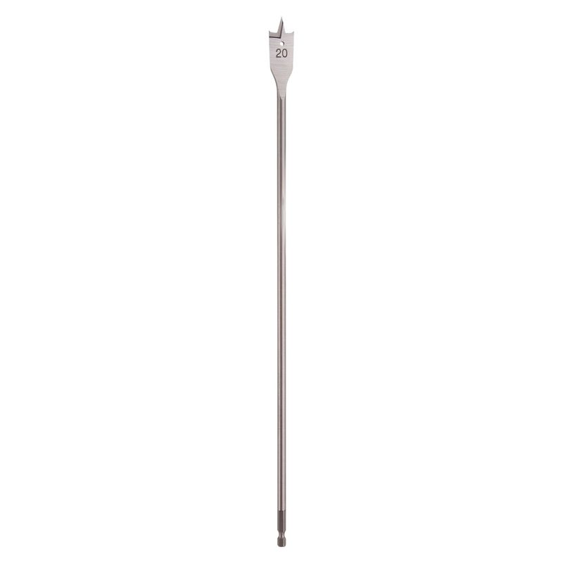 BAUKER - Broca Extra Larga Para Madera 20mm Bauker