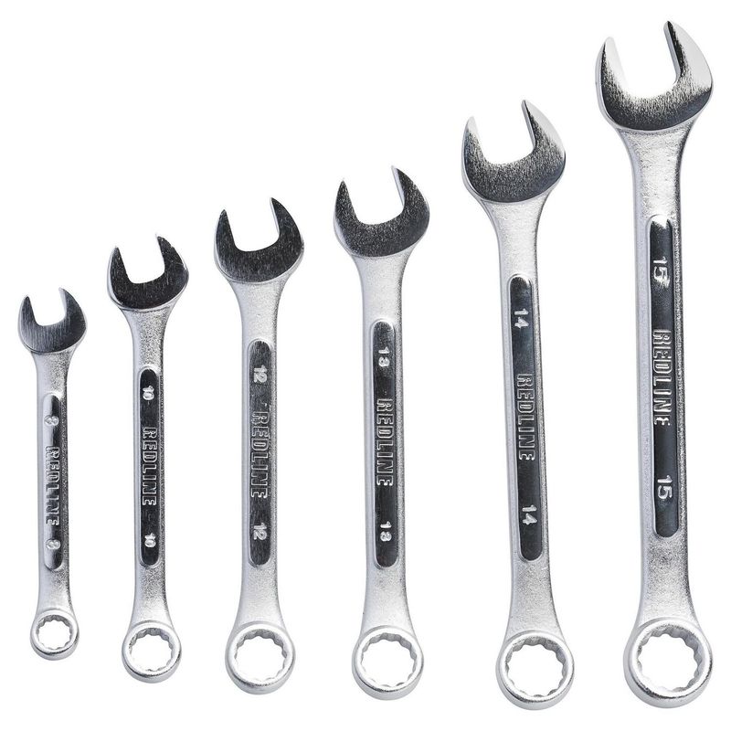REDLINE - Set de Llaves Punta Corona Cromo 6 Pzs Redline