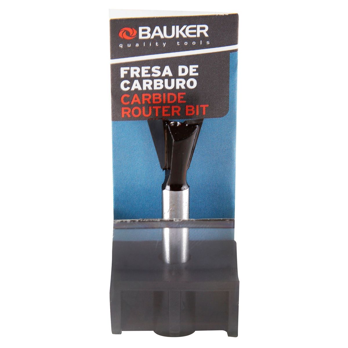 BAUKER - Fresa Cola de Milano 1/2'' Bauker