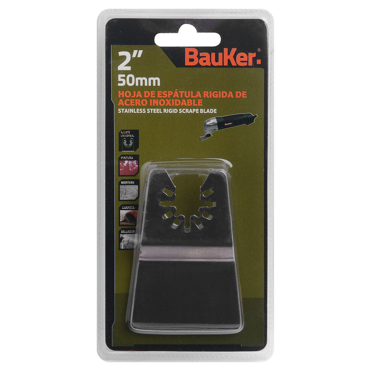 BAUKER - Raspador para Multipropósito 50mm Bauker