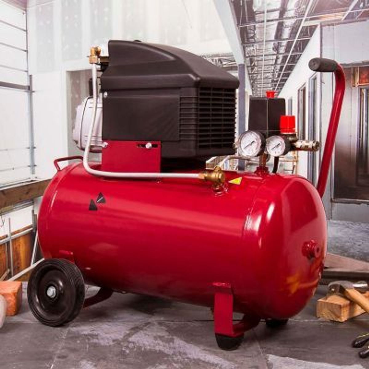 KARSON - Compresor De Aire Eléctrico Karson 1.5HP 50Lt