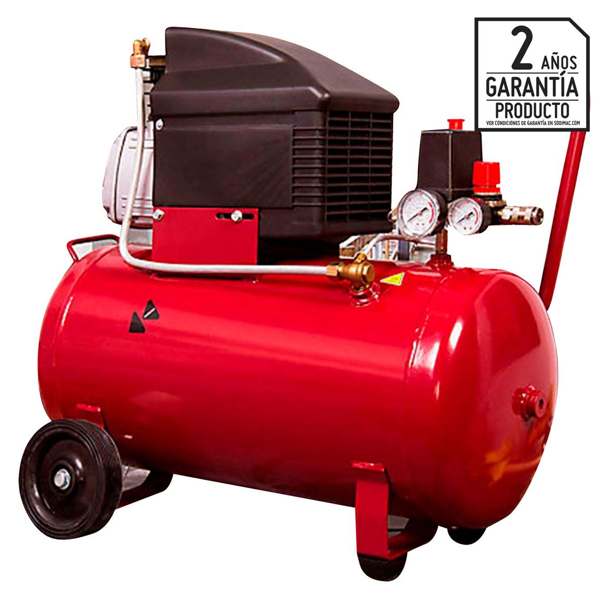 KARSON - Compresor De Aire Eléctrico Karson 1.5Hp 24Lt 106L/Min