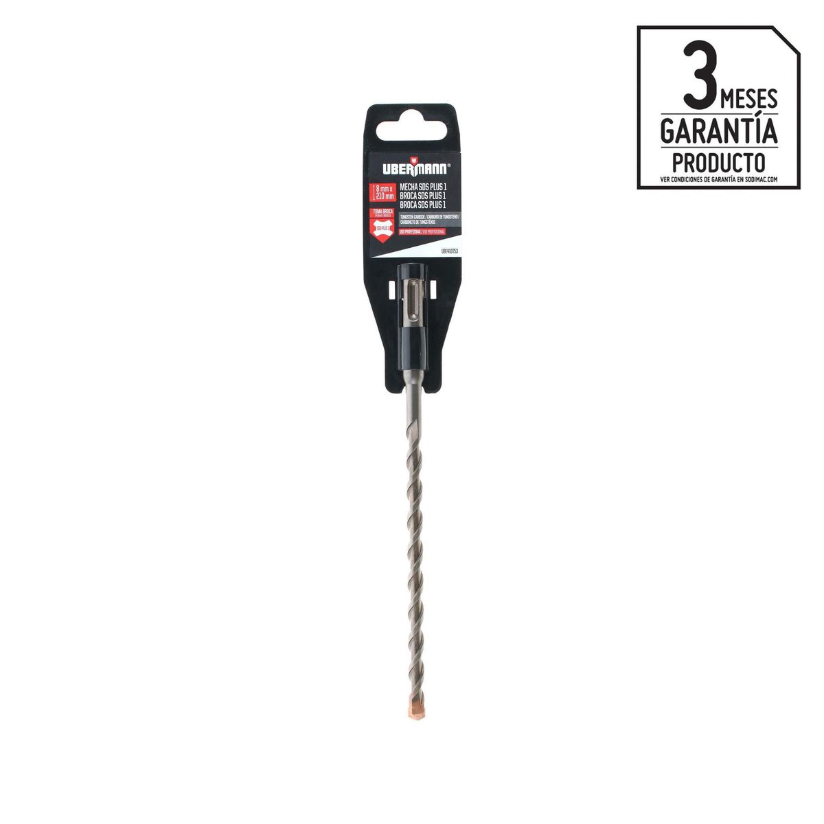 UBERMANN - Broca SDS plus 8x210mm Ubermann