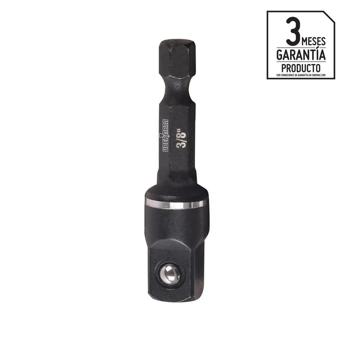 UBERMANN - Adaptador de Impacto 3/8'' 50mm