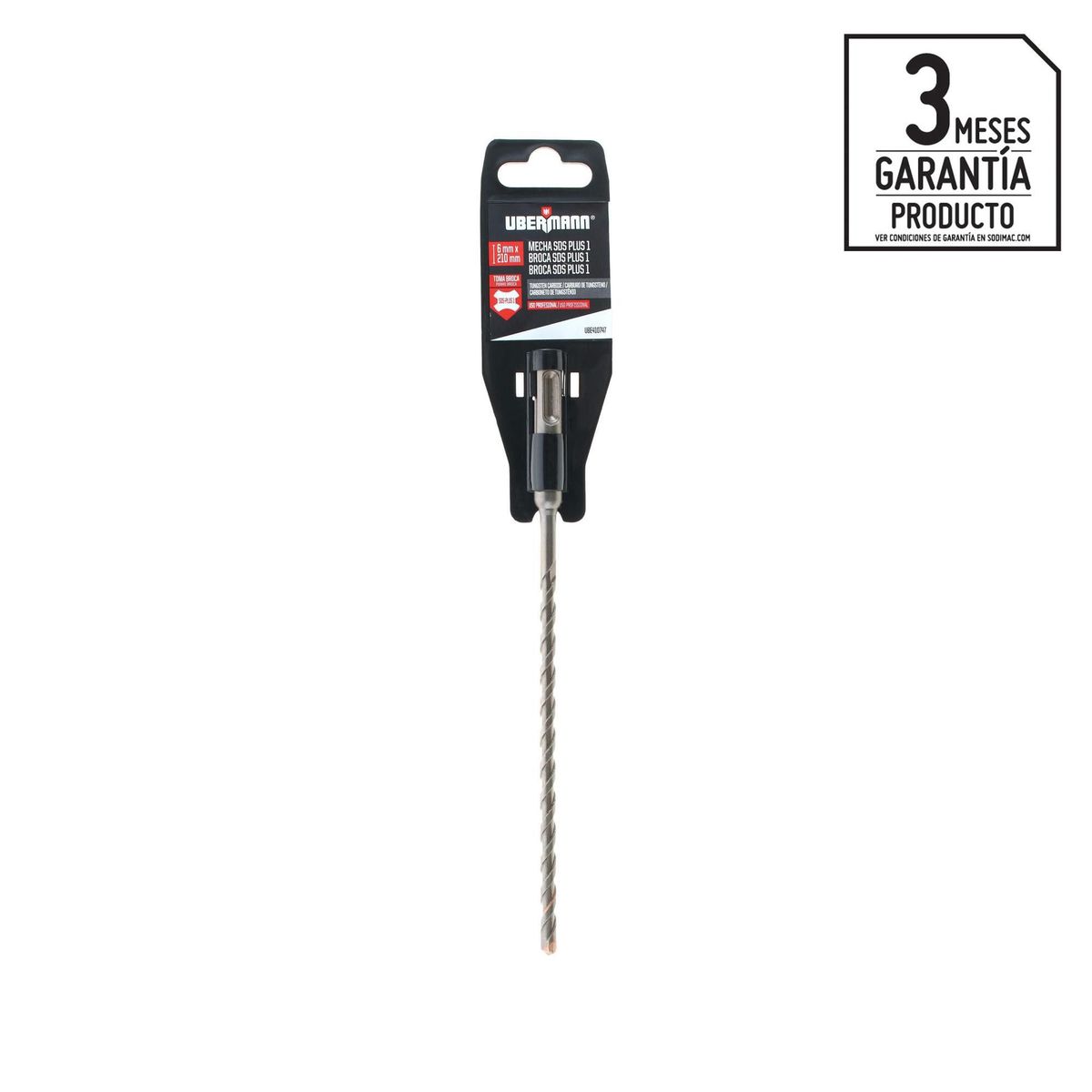 UBERMANN - Broca SDS plus 6x210mm Ubermann