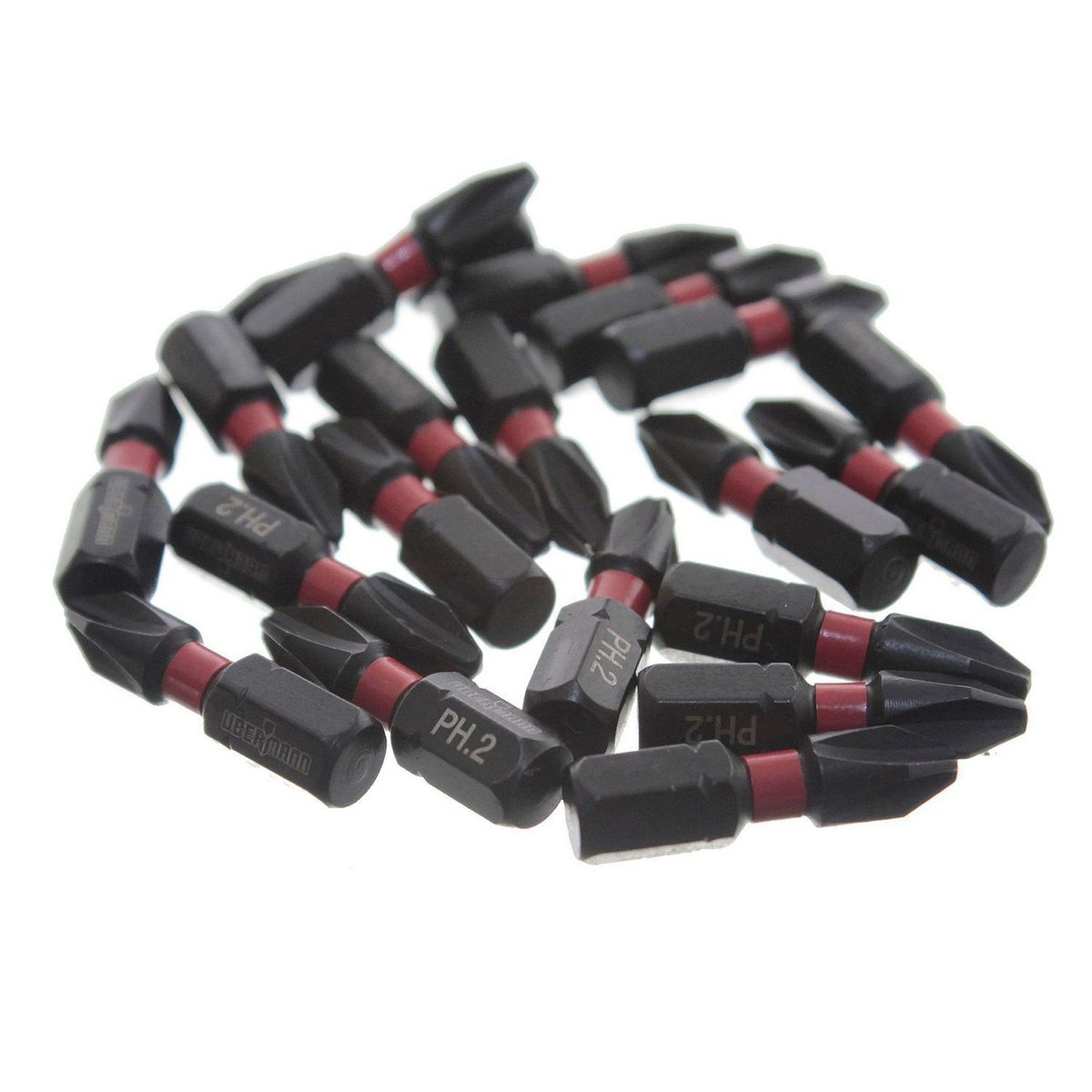 UBERMANN - Set 20 Puntas Negro