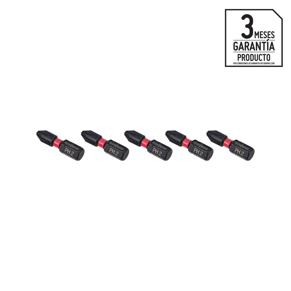 UBERMANN - Set 5 Puntas de Impacto #2x1''