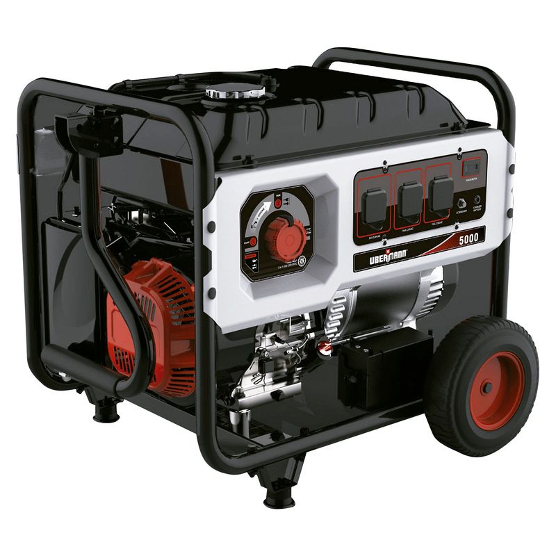 UBERMANN - Generador Eléctrico a Gasolina 5000W Uberman