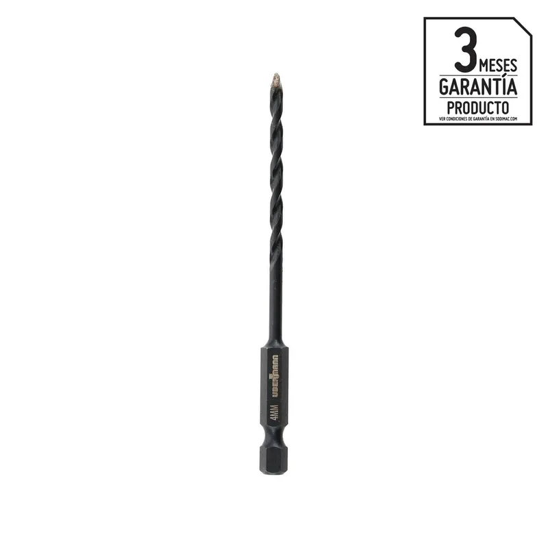 UBERMANN - Broca para Concreto V-Hex 4x102mm Ubermann