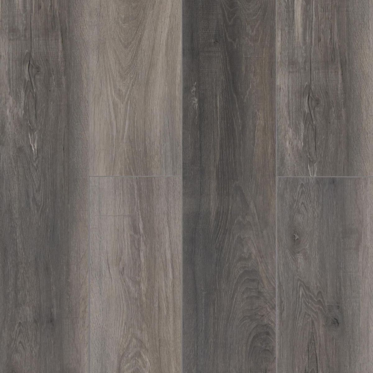 HOLZTEK - Piso SPC Oak Gris 4mm 122x18cm 2.2m2