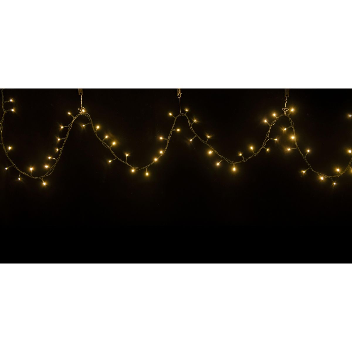 DEAR SANTA - 100 Luces LED Blancas Navidad