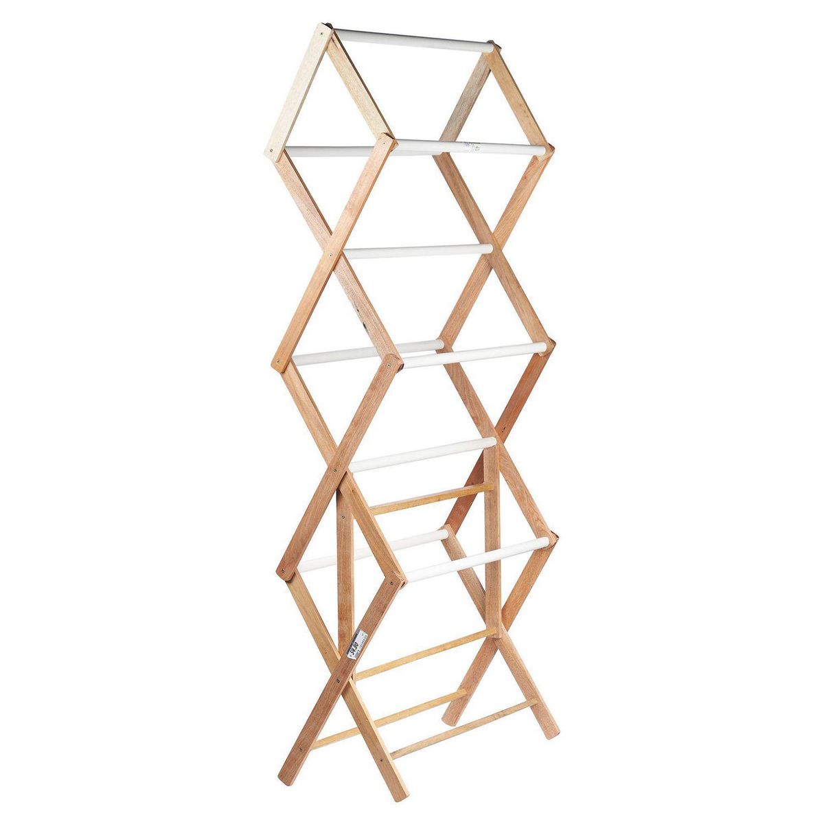 KLEINE - Tendedero de Ropa de Madera Grande