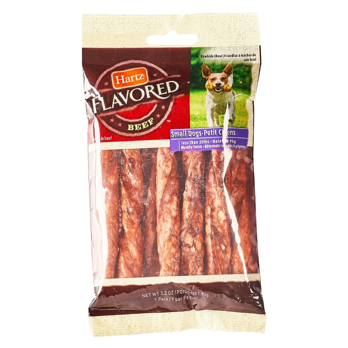 HARTZ - Hartz Bocadillo para Perros Adultos Razas Pequeñas 90g Carne