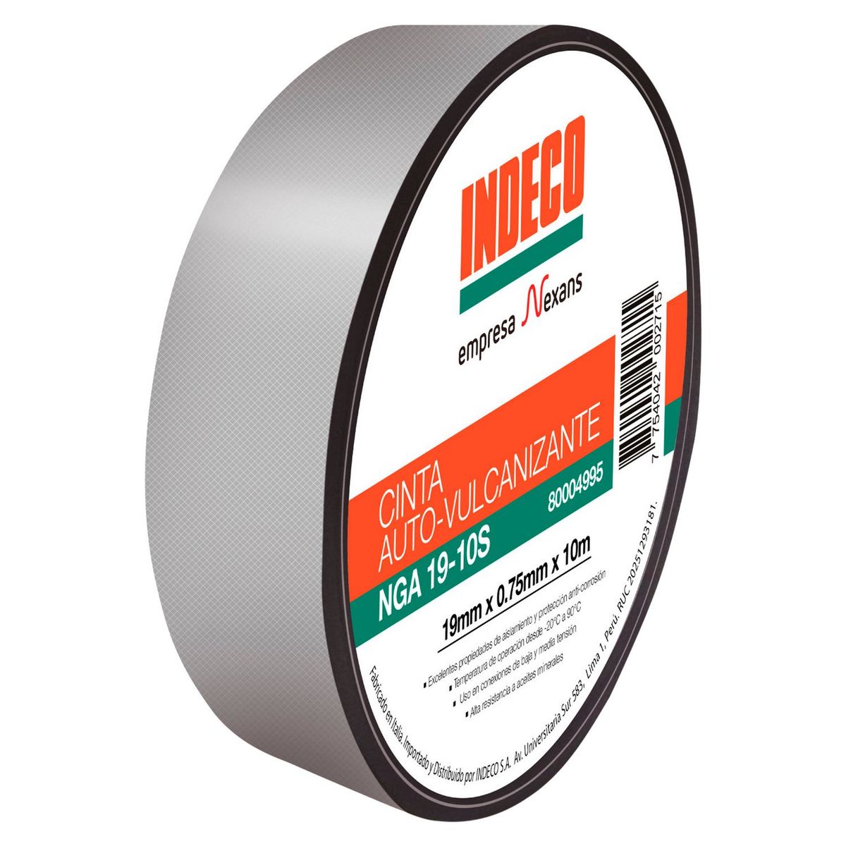 INDECO - Cinta autovulcanizante Indeco 19-10S