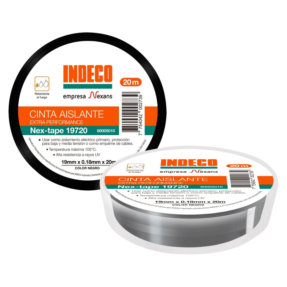 INDECO - Cinta Aislante Nex-Tape