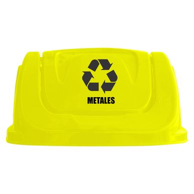 Tapa de Tacho de Metales 39cm Amarillo