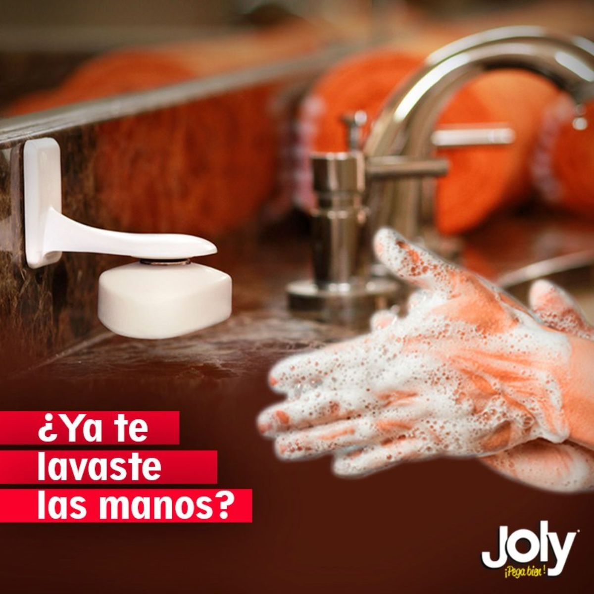 JOLY - Jabonera Imantada Gris