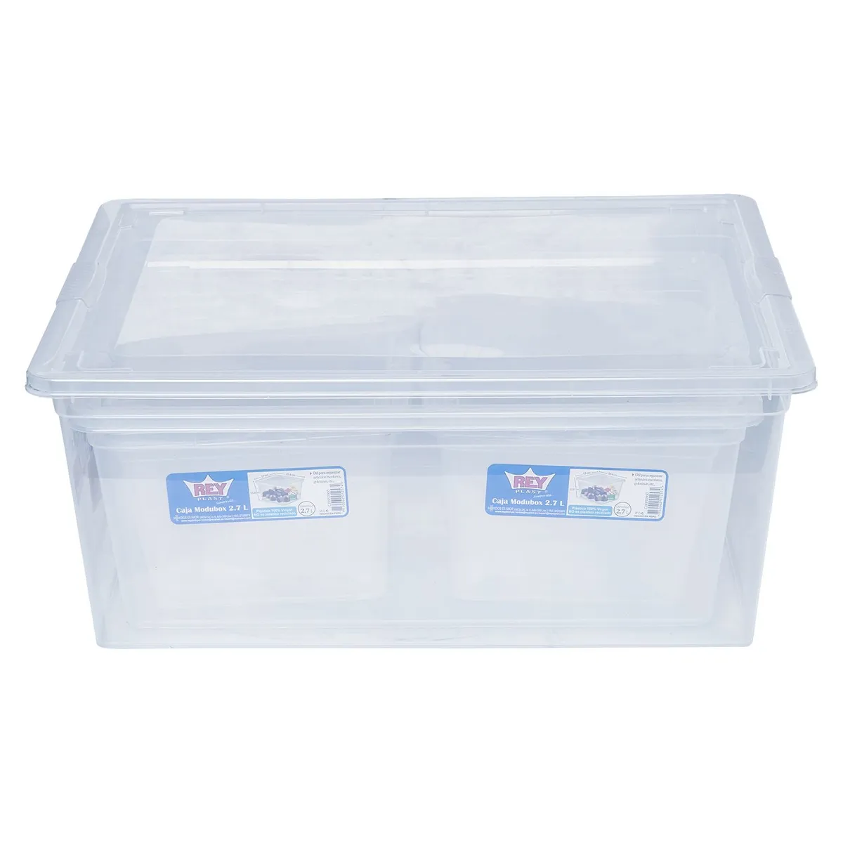 REYPLAST - Set 4 Cajas Organizadoras Modubox Reyplast