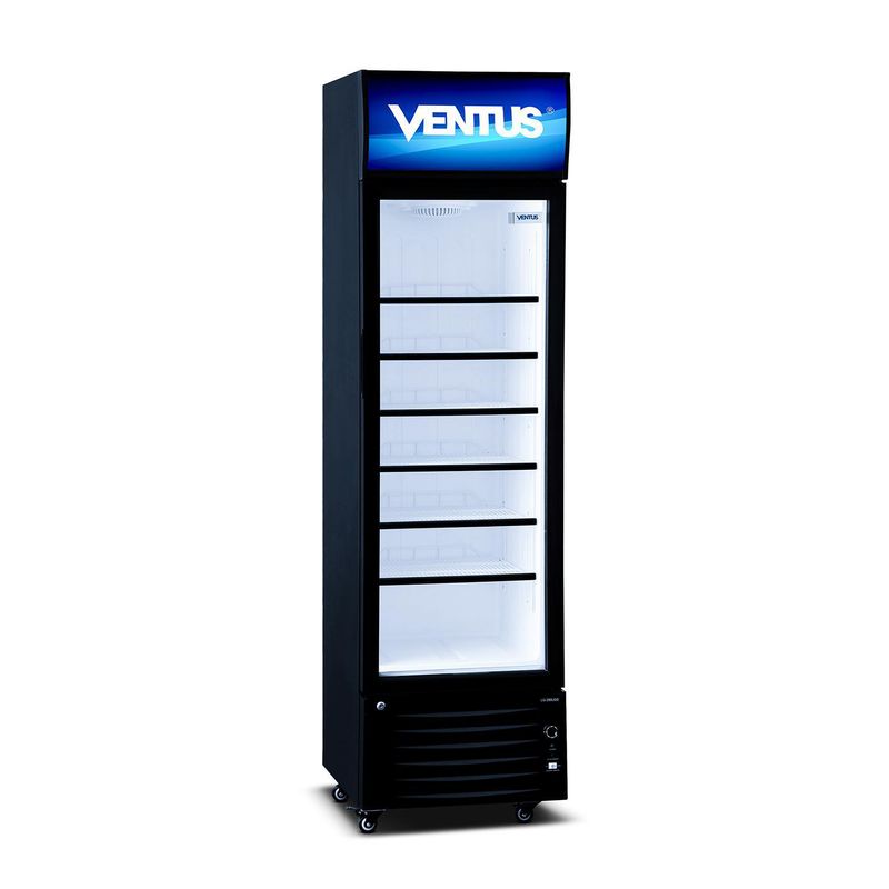 VENTUS - Visicooler Ventus 1 Puerta Vidrio 290L