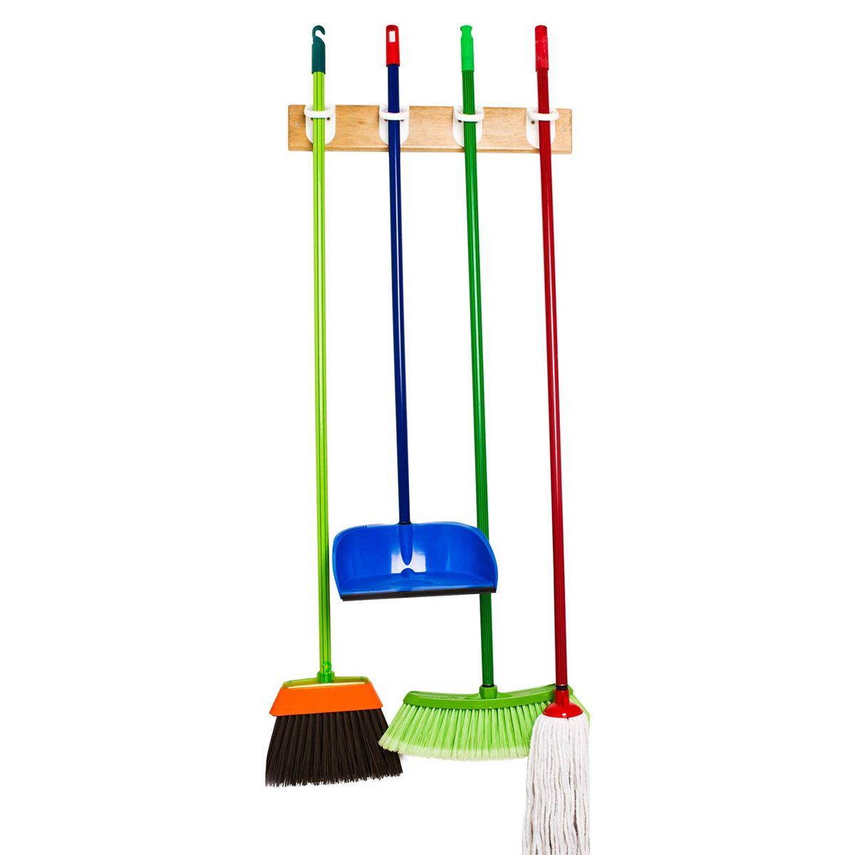 JOLY - Organizador de Artículos de Limpieza Madera