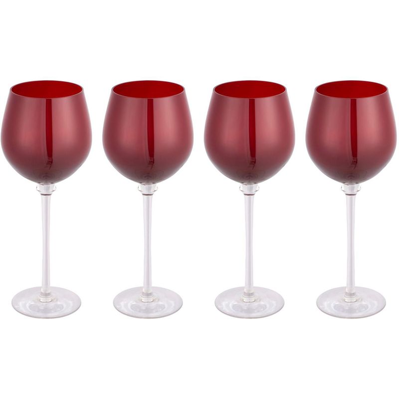 JUST HOME COLLECTION - Copa Agua Roja x 4 Unidades