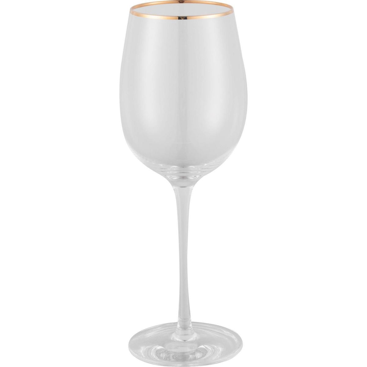 JUST HOME COLLECTION - Copa de Vino con Ribete Dorado