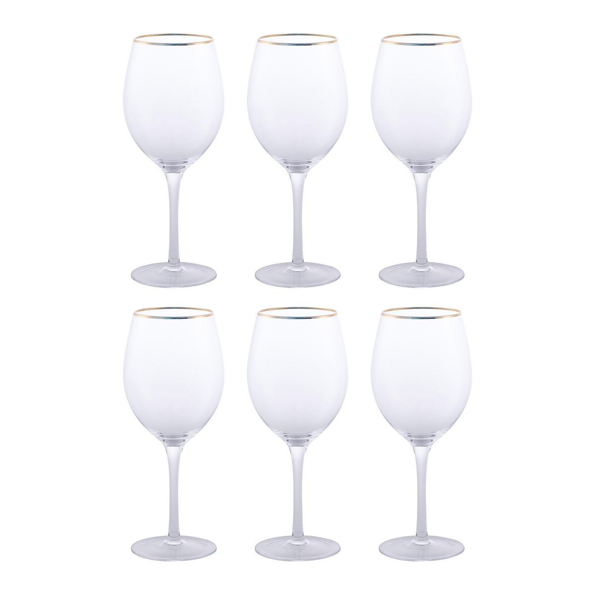 JUST HOME COLLECTION -  de Vino tinto 450 ml Vidrio Transparente