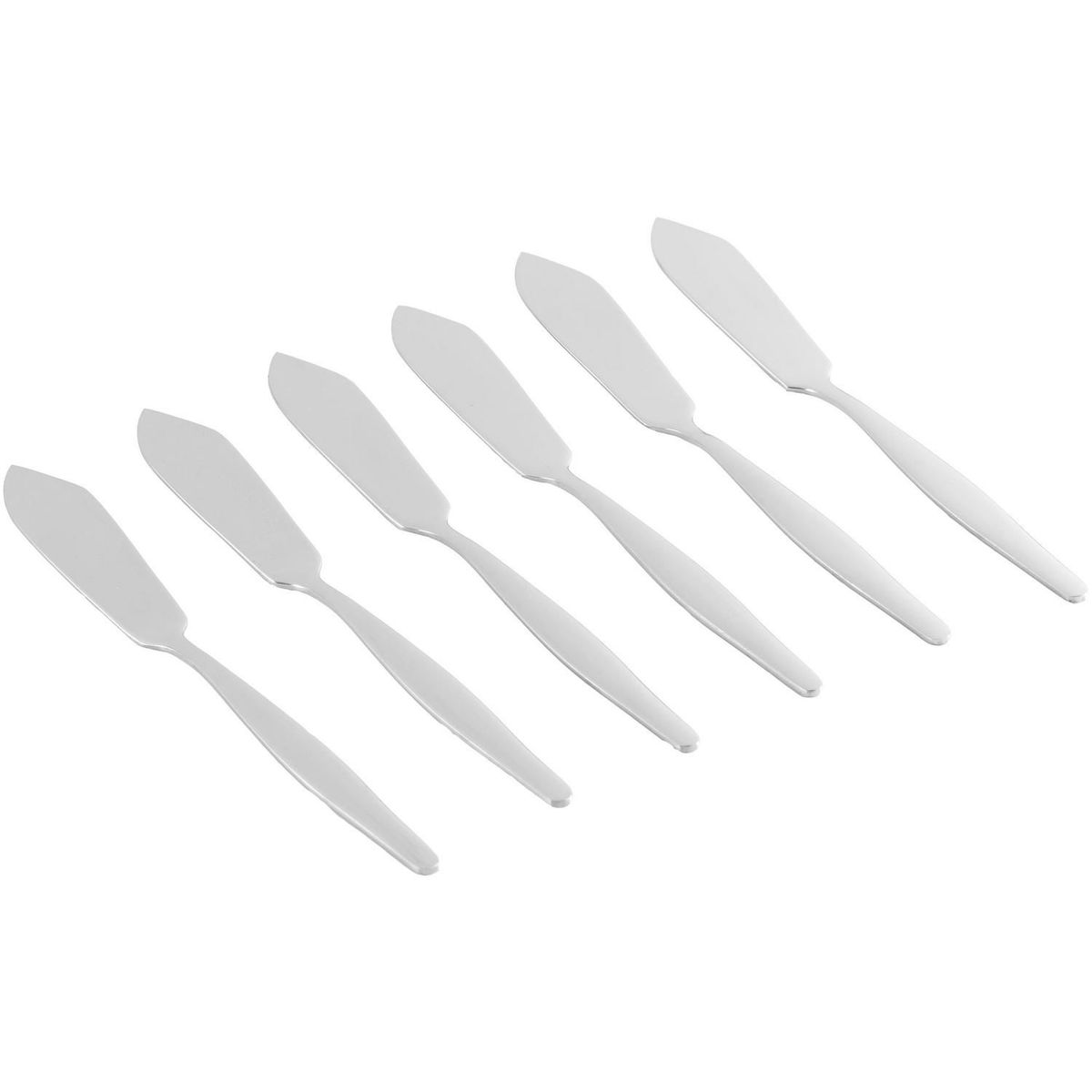 JUST HOME COLLECTION - Set 6 Cuchillos Pescado Acero Inoxidable