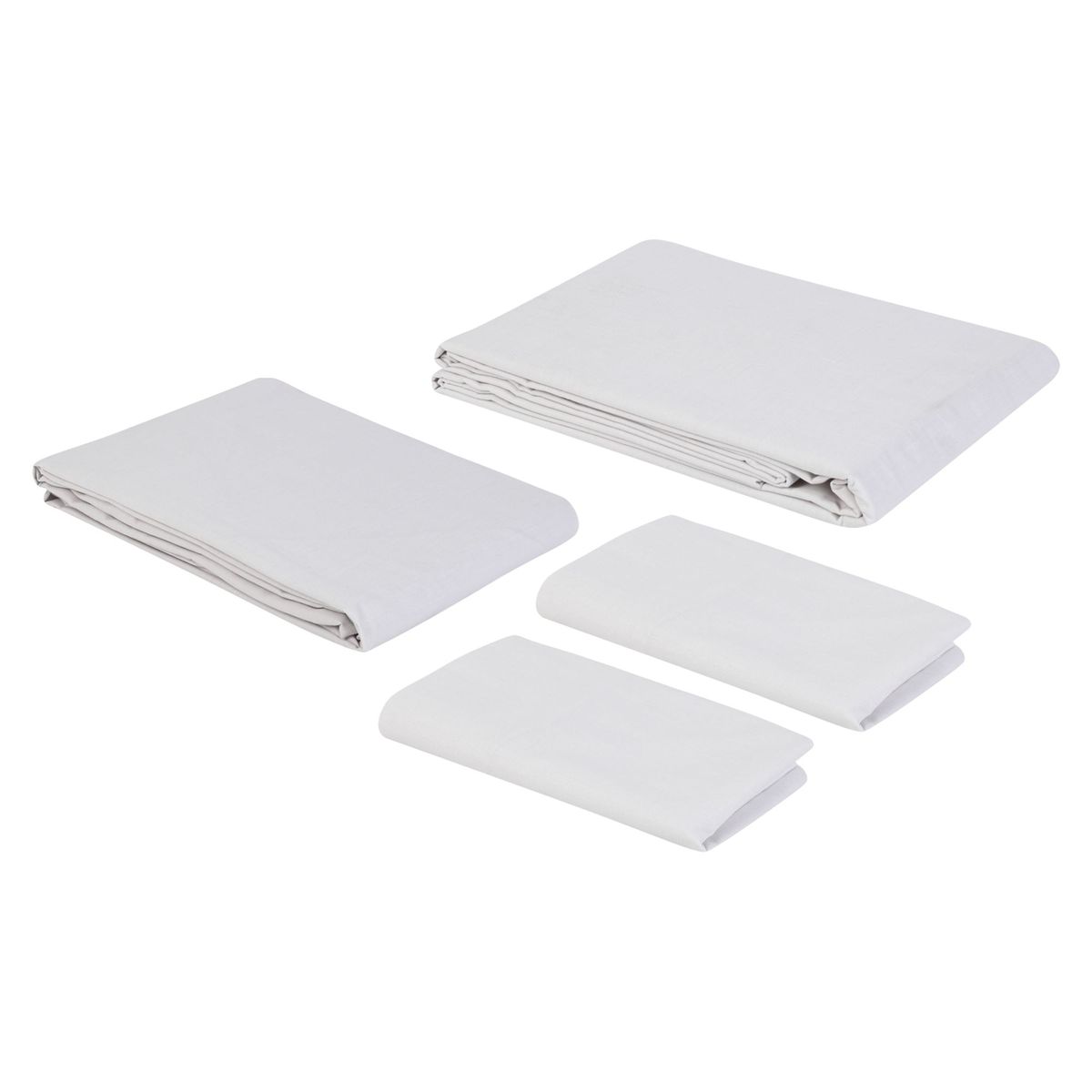 JUST HOME COLLECTION - Juego de Sábanas 2 Plazas 144 Hilos