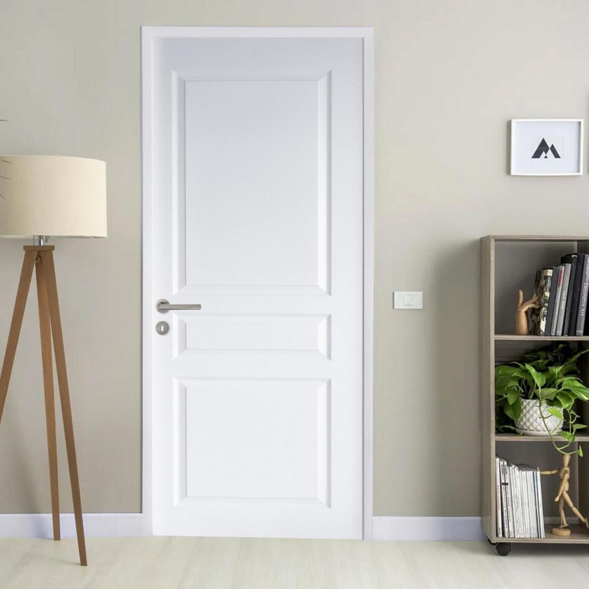 DIMFER - Combo Puerta Interior (Marco) Capital Blanco