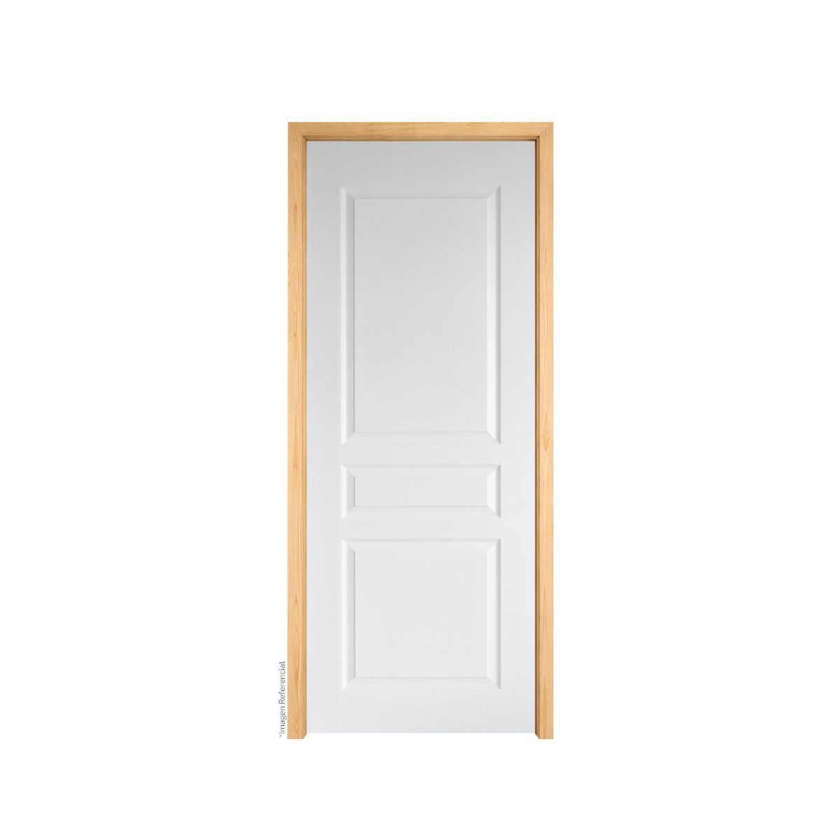 DIMFER - Combo Puerta Interior HDF Capital Blanco (incluye Marco)
